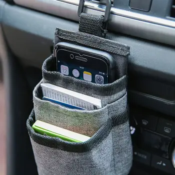 

Car Air Vent Pocket Organizer Storage Container Bags Box Car Mobile Phone Holder Car Stowing Tidying Auto Interior Accessories