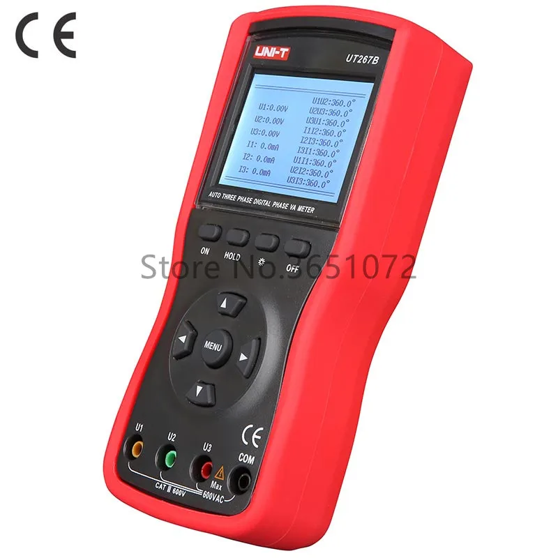 

UT267B Intelligent 2/3 Phase Clamp Voltammeter