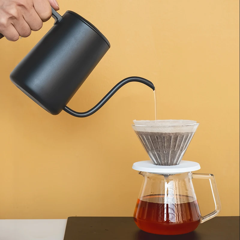 Coffee Pot Kettle SwanNeckFineMouth 700ml for Kitchen Home Trave Office