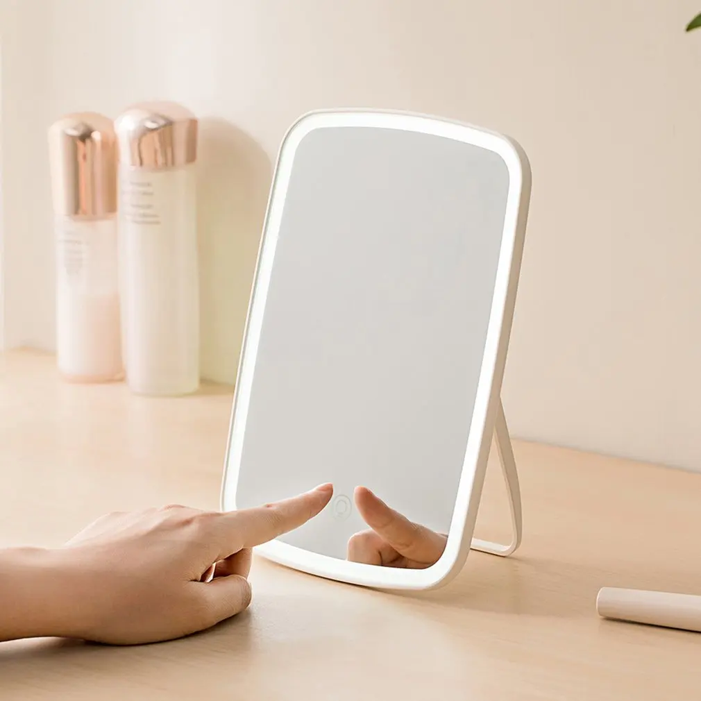 Original xiaomi Mijia Intelligent portable makeup mirror desktop led light portable folding light mirror dormitory desktop Original xiaomi Mijia Intelligent portable makeup mirror desktop led light portable folding light mirror dormitory desktop
