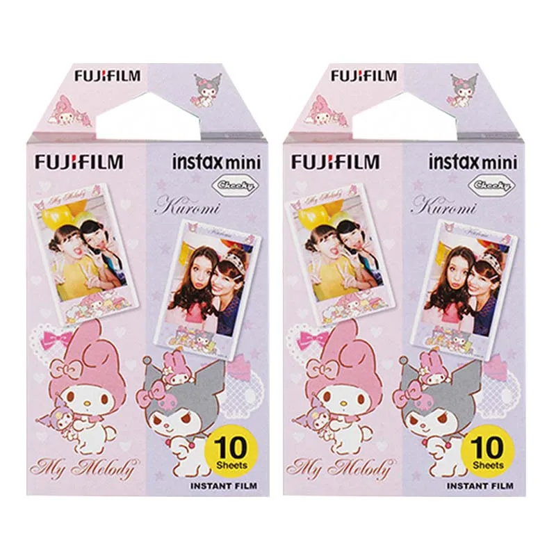 Fujifilm Instax Mini 8 Mini 9 пленка, двойной пакет FUJI мгновенные фотобумаги для мини 9 8 7s 70 90 25 камера SP1 SP2 Liplay принтер - Цвет: 20 Sheets My Melody