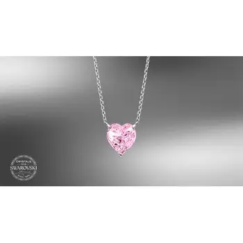 

Necklace LOTUS LP2004-1/2 silver and SWAROVSKY light pink