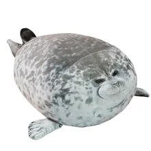 Милый морской Лев плюшевый игрушки 3D новинка Пледы Подушки мягкое уплотнение плюшевые новоселье вечерние подушки