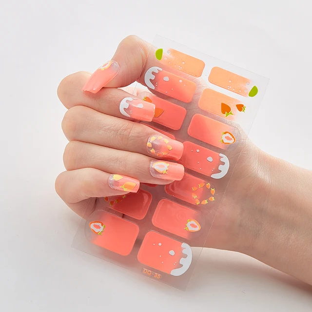 Five Sorts 0f Nail Stickers Decals Plain Stickers Nail Stickers Designer Nails Sticker Designer Nails Art Decoration Nailart DQ-35