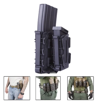 

WST Flexible TPR Scorpion Mag Pouch Fast Mag For 9mm Luger/.45 ACP Mag - Black/Green/Grey/Tan