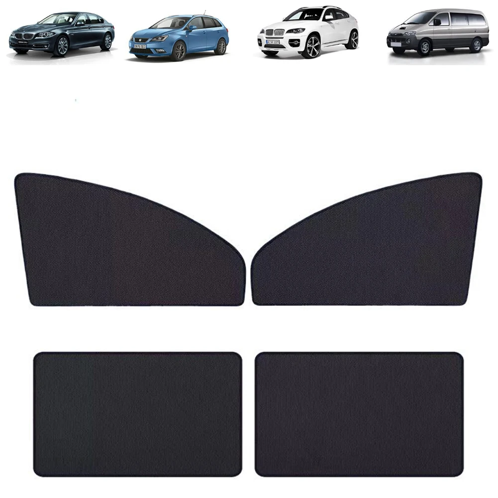 Car Side Window Sunshade Front Rear Window Sun Shade Uv