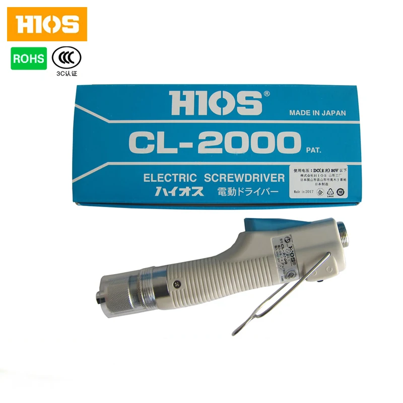 Японская электрическая отвертка HIOS Прецизионная маленькая CL2000 0.2 2Kgf. См 0 02 ~