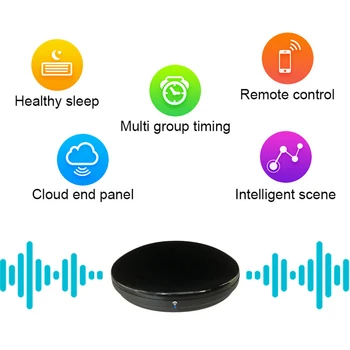 

Smart Home Automation 2.4GHz WIFI IR Remote with Alexa,Google home Voice Intelligent Universal Remote Controller