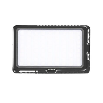 

MAMEN RGB Dimmable Fill Light 72 LED Portable Video Light with Display Screen for Camera Photo Studio Photography 4000MAh
