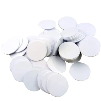

Ntag215 NFC Tags,Blank PVC Coin NFC Cards Compatible with All NFC Enabled Mobile Phones & Devices-(30PCS)