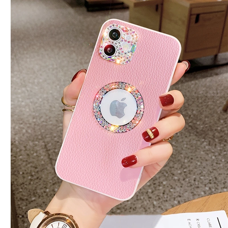 Мягкий кожаный чехол для iPhone 13 Pro Max 12 11 X XS XR 7 8 Plus SE | Мобильные телефоны и