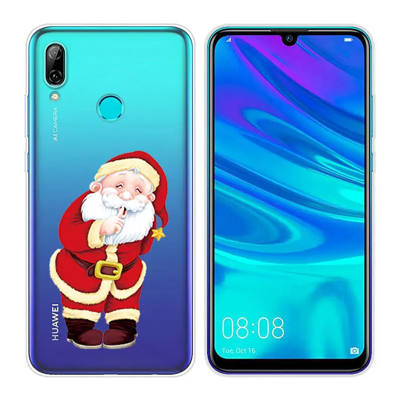 Christmas Case For Huawei P20 P30 Lite Pro P Smart 2019 Soft TPU Cover For Huawei Mate 20 10 Lite Pro Honor 20 Pro Case Fundas  (2)