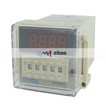 

DH48J 1-999900 Digital Counter Relay LED Display AC/DC 24V 50/60Hz