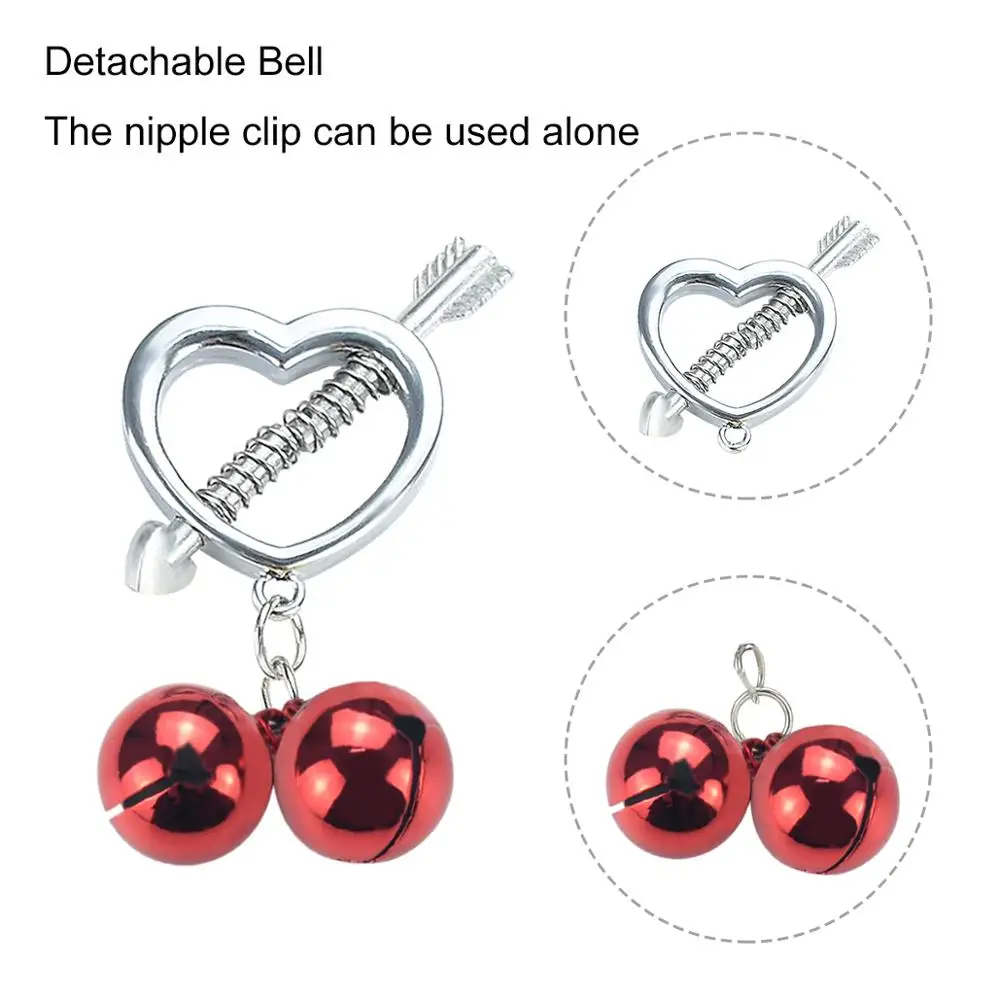 Breast Clips SM Bondage Restraint iKenmu Klipsy Sutki Stainless Steel High Quality BDSM Nipple Clamps Sex Toy for Couples Fun