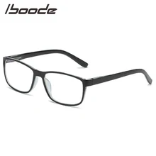 IBOODE анти голубой свет очки для чтения для женщин и мужчин квадратные пресбиопические очки женские мужские очки при дальнозоркости оптика очки