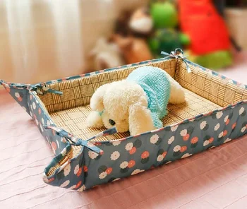 

Lvely Pet Cooling Beds Cozy Dog Cat Pet Summer Sleeping Mat Pet Cooling Pad Drop Cushion for Small Middle Big Dogs Puppy Bed