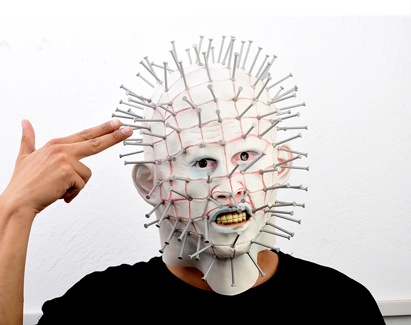 Hellraiser Scary Pinhead Latex Mask 3