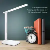 10W QI Wireless Charging LED Desk Lamp 3 Lighting Color Modes Desk Lamp Eye Protect Study Business Table Lamp Foldable Light