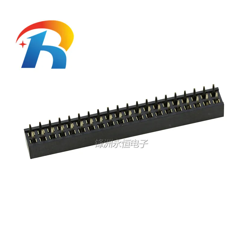 

10pcs 2.0mm Double Row Straight Female 2-40P Pin Header Socket Connector 2x2/3/4/5/6/7/8/9/10/12/14/15/20/40Pin
