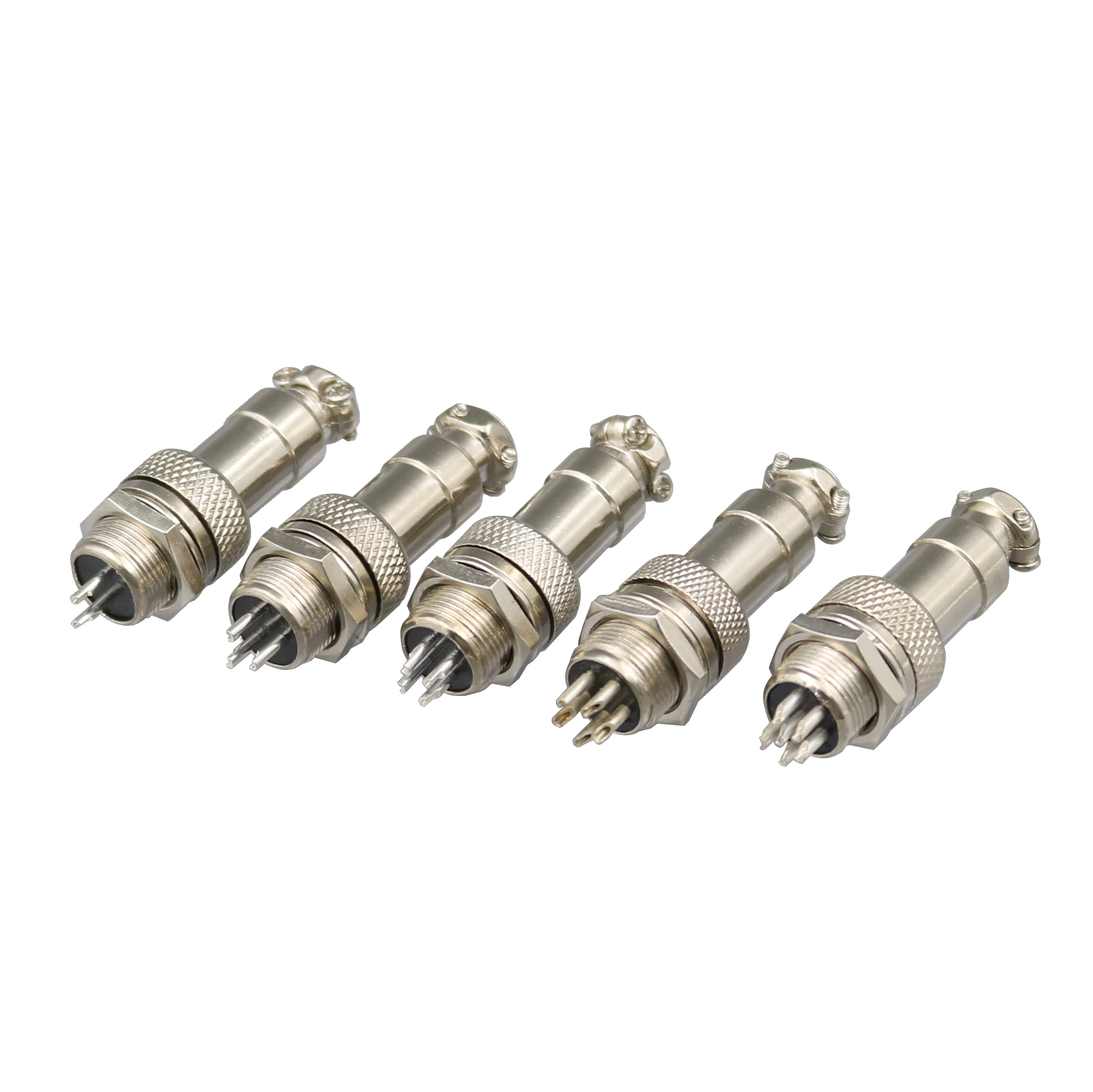 10Pcs 12mm Panel Mount Metal Aviation Plug GX12 Male Female 2 3 4 5 6 Core Cable Connector | Обустройство дома