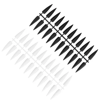 

480pcs Plastic Durable Long Fake Nails Stiletto False Nails for Girls