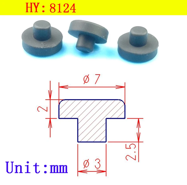 10 Tappi In Silicone Ad Alta Temperatura Per Fori Da 8mm - Impermeabili Per Rivestimenti E Verniciatura