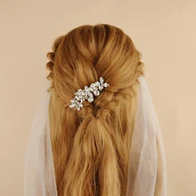 Стразы TRiXY H88, свадебные гребни для волос, головной убор, свадебные аксессуары для волос, свадебные украшения для волос, свадебные заколки для волос