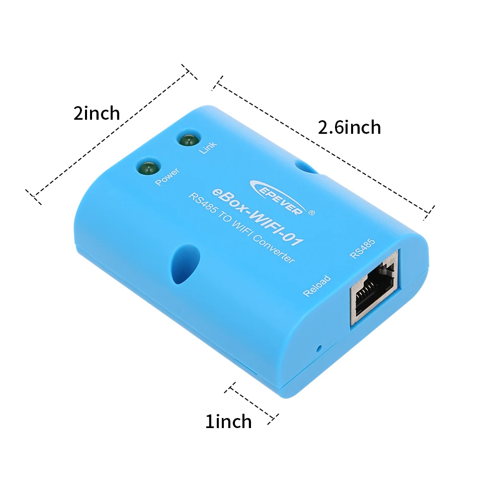 Ebox Wifi 01 Rs485 последовательный сервер Wifi модуль для Mppt Контроллер заряда и инвертор с помощью приложения для мобильного телефона