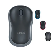 Оригинальная беспроводная мышь logitech M185, 1000 dpi, офисный компьютер, USB, нано приемник для ноутбука, настольного ПК, для дома и офиса, игровые мыши