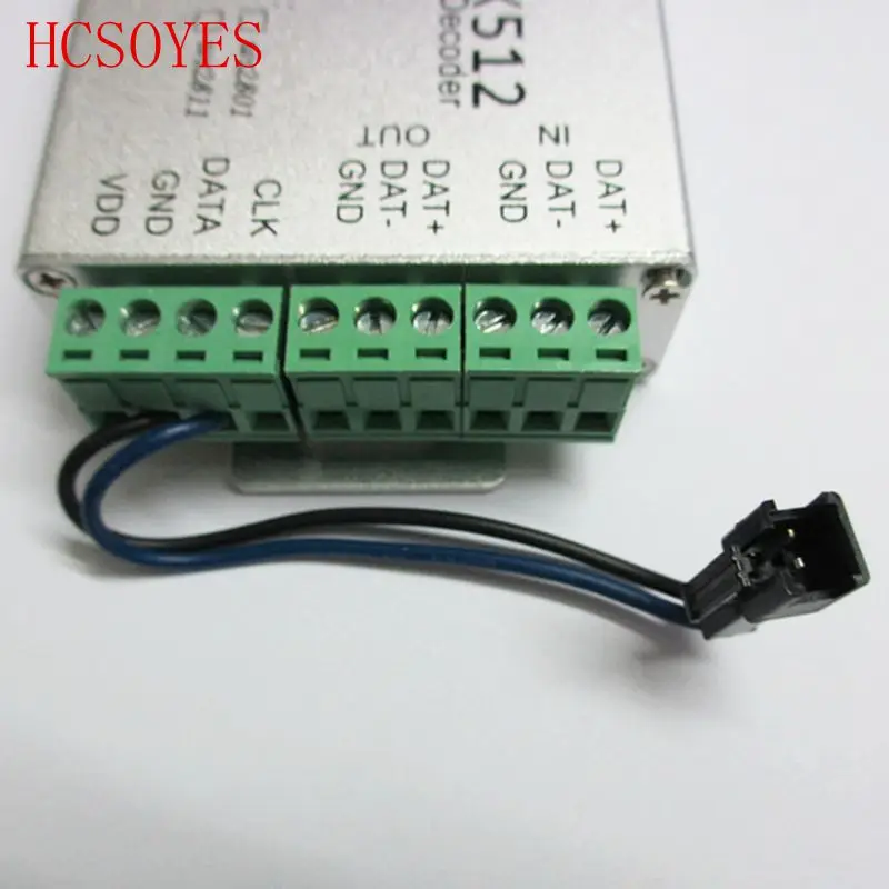 DC5V ws2812B WS2811 DMX dmx512 rgb led контроллер DMX512 декодер плата IC полоса LED SPI конвертер|rgb