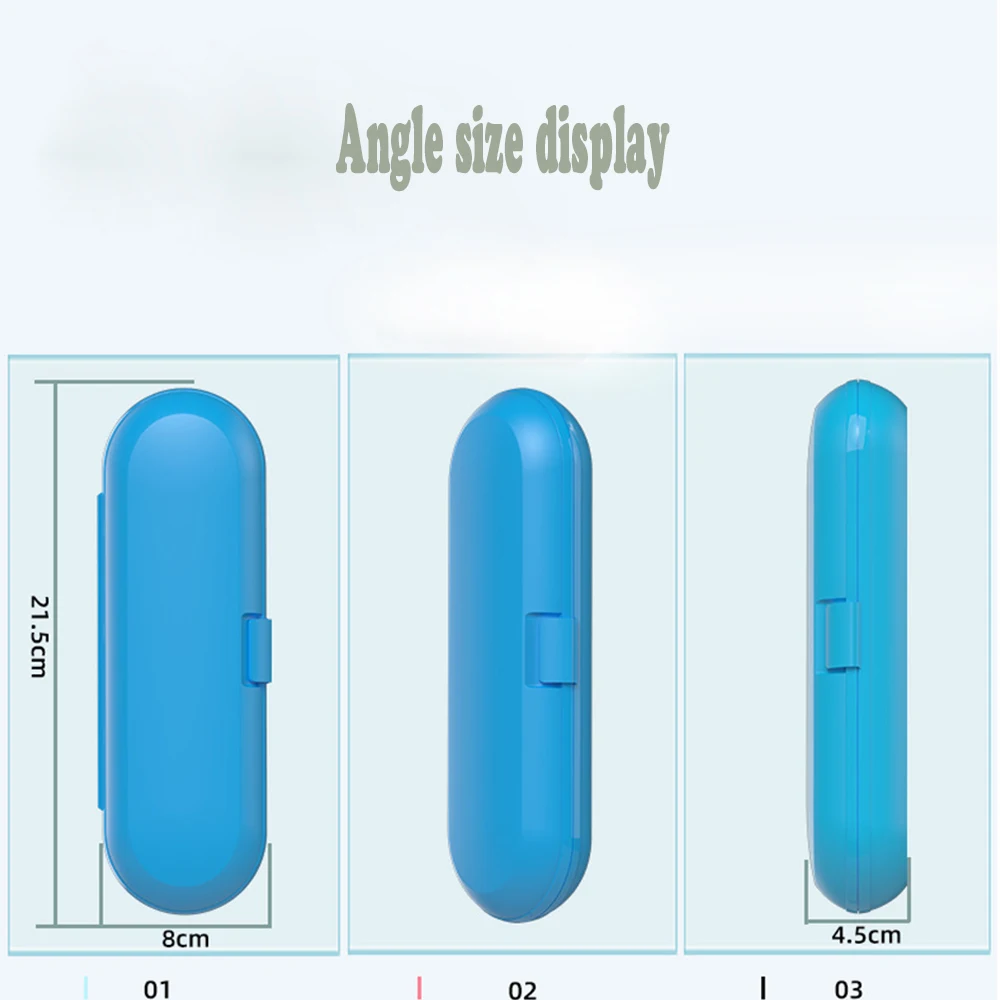1PC Universal Toothbrush Carrying Case Portable Toothbrush Holder Electric Toothbrush Case Travel Storage Box 1PC Universal Toothbrush Carrying Case Portable Toothbrush Holder Electric Toothbrush Case Travel Storage Box