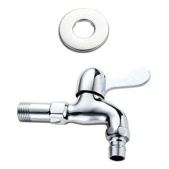 

Bathroom Faucet Garden Home Accessories Supplies Brass Chrome Cold Water