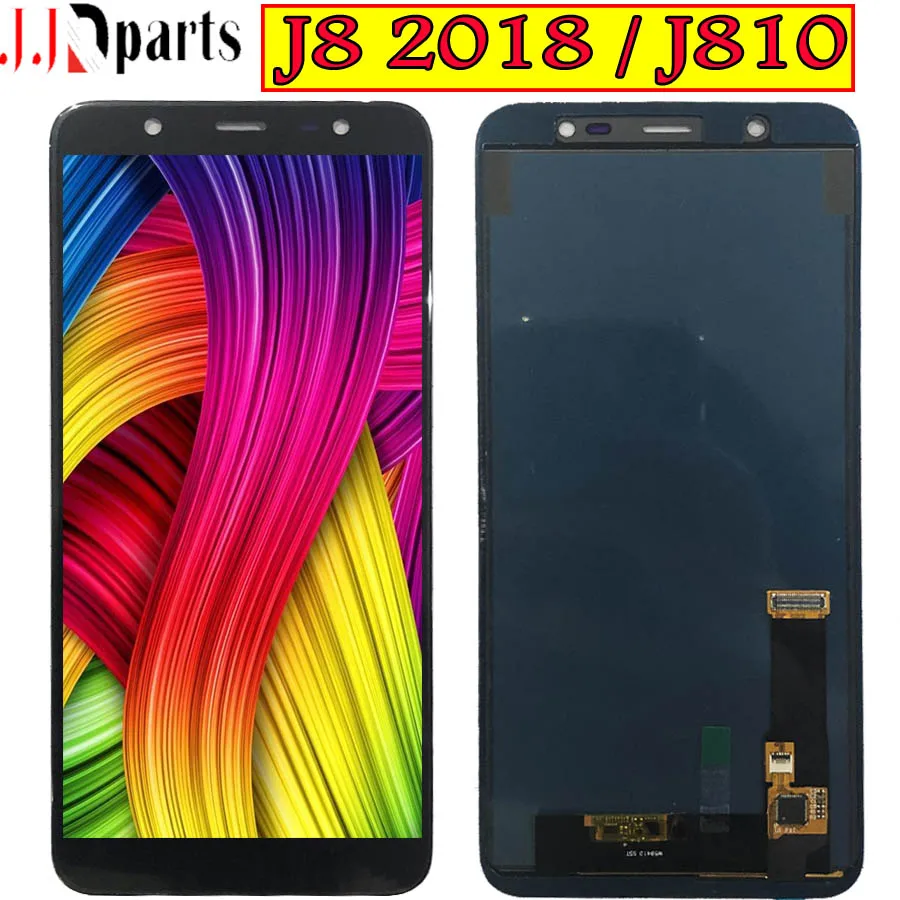 Качество AAA для Samsung Galaxy J8 2018 ЖК дисплей J800 J800FN J810 J810F J810Y сенсорный экран