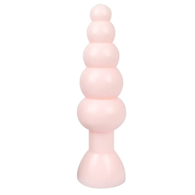 20cm Silicone Huge Anal Beads With Suction Cup