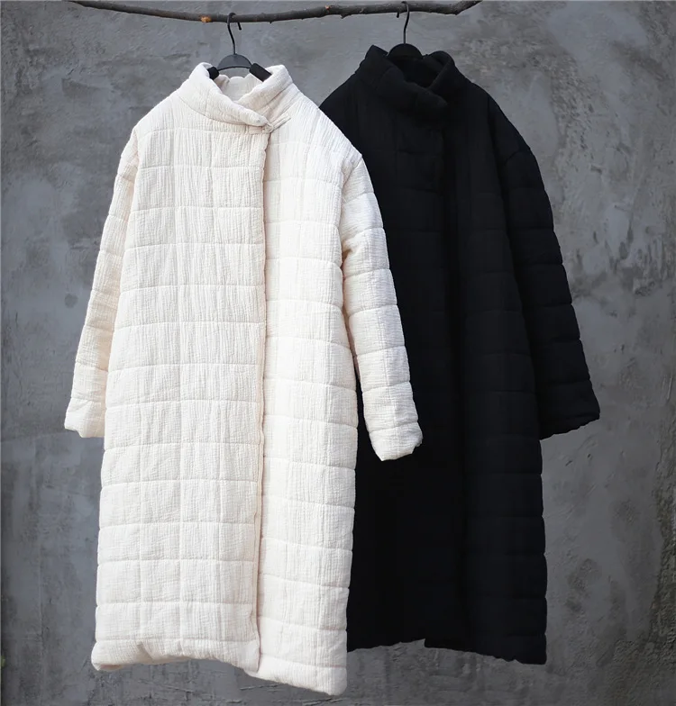 

Winter Style Small Warm Origional WOMEN'S Cotton-padded Clothing Retro Cotton Linen Cotton-padded Clothes