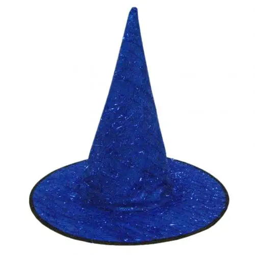 Одежда в стиле унисекс для Хэллоуина с острым наконечником, шляпа ведьмы, костюм капитана вечерние фотографии, подходит для костюма, вечерние или праздничные Вечерние - Цвет: Синий