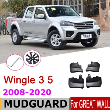 

Mudflap For Great Wall Wingle 3 5 2020-2008 Flap Car over Fender Mud Guard Splash Flaps Mudguard Accessories 2015 2018
