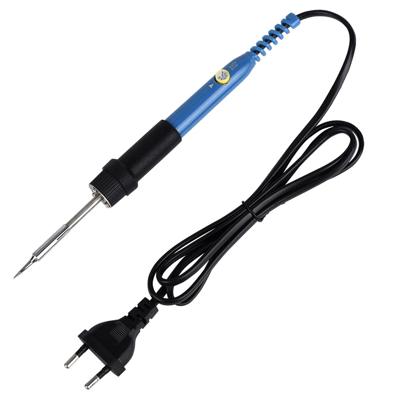 QHTITEC 60W 909 Electric Soldering iron 220V 110V Temperature Adjustable Welding Rework Station Tin Soldering Iron Accessories