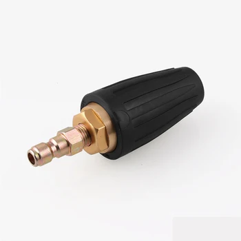 

3000psi Tip Aluminum Alloy Accessories Rotating Nozzle Spray Washer High Pressure Multifunctional Tools Car Turbo Quick Connect