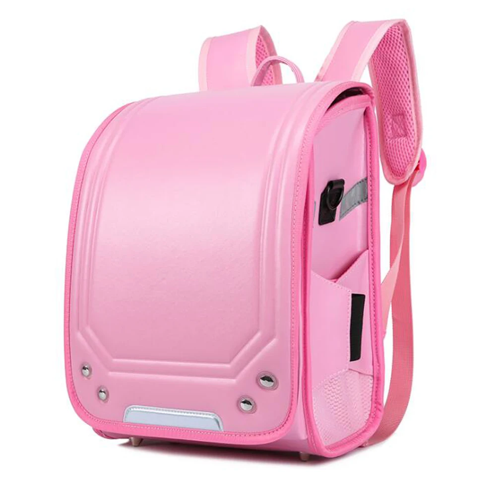 Randoseru Mochila japonesa para niños y adolescentes, morral escolar  ortopédico de PU sólido con águila A4, 2022|Mochilas escolares| - AliExpress