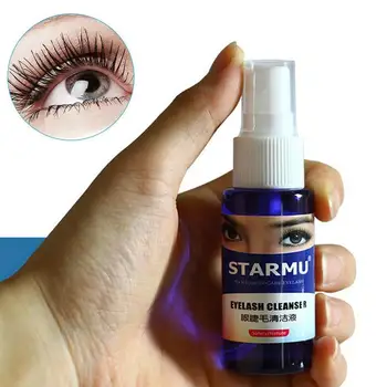 

30/70ml Eyelash Cleaner To Remove Oil Makeup Primer Grease Cleaning Solution Eyelash For False Extension Eyelash Cleaning C9J8