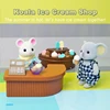 Forest Animal Kids Toys 1: 12 Mini Food Toys Kitchen Toy Set Games For Girls Simulation Furniture Dollhome Pretend Play Hobbies 2