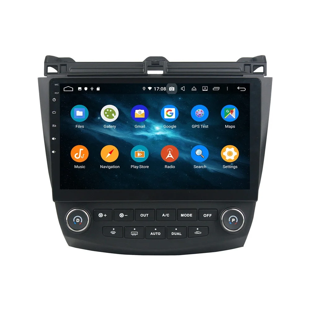 Cheap Android 9.0 Car DVD player GPS Navigation For Honda Accord 7 2003-2007 Car Auto Radio stereo multimedia player screen head unit 3