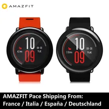 Умные часы Huami AMAZFIT Pace с глобальной версией, спортивные, фитнес, gps, Bluetooth, 4,0, пульсометр, gps+ ГЛОНАСС, умные часы