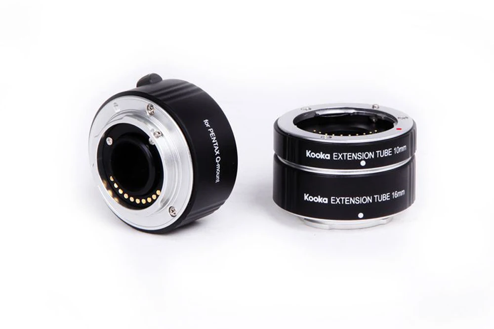 Макро AF металлическая удлинительная трубка набор Авто фокус ttl экспозиция 10 мм 16 мм 21 мм комплект объектив камеры Адаптер кольцо для Pentax Q-Mount объектив