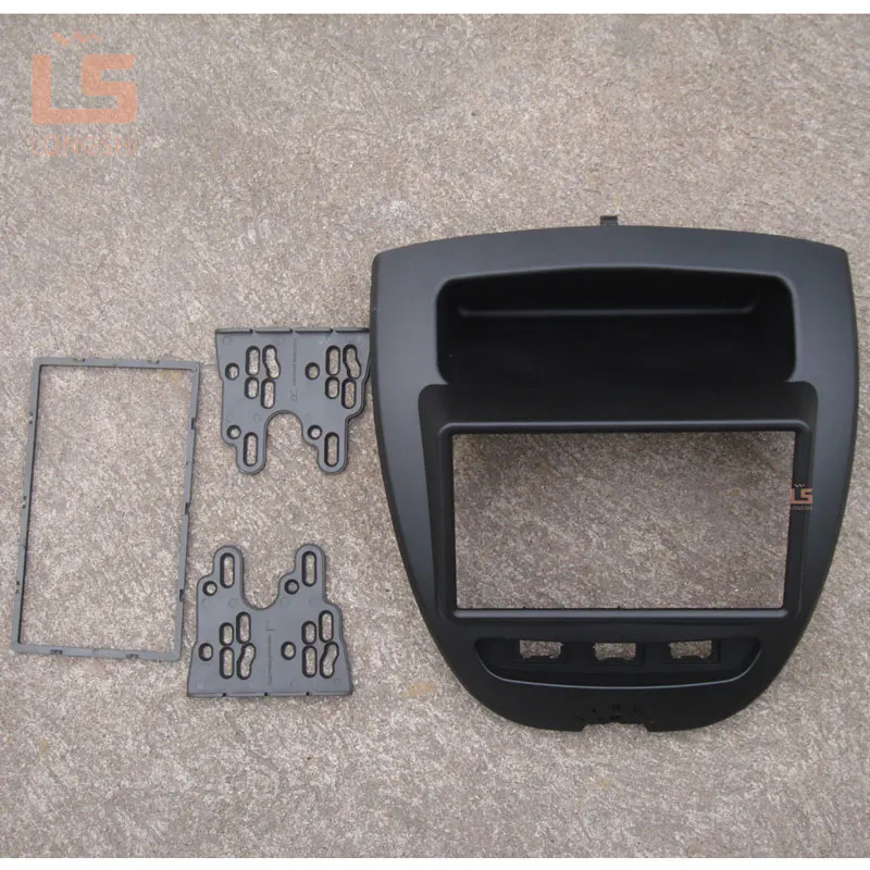2 Din автомобильный DVD Facia для Toyota* Aygo*/Citroen* C1/≥g* eot 107 2005- Приборная панель комплект радио Панель покрытие для стереосистемы плиты отделка 2d