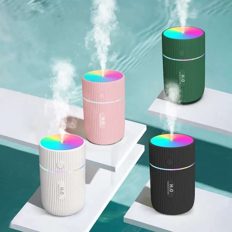 

Home Appliances Mini Air Humidifier with LED Dazzling Light Car Mist Maker Aroma Diffuser Ultrasonic USB Humidifier Aromatherapy