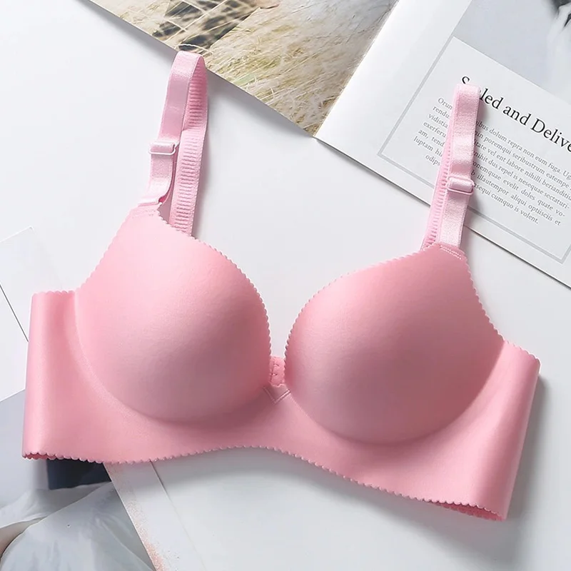 Sexy Bras for Women Lingerie Seamless Pushup Bra Bralette Plunge Wireless Brassiere Female Breathable Underwear Intimates 2