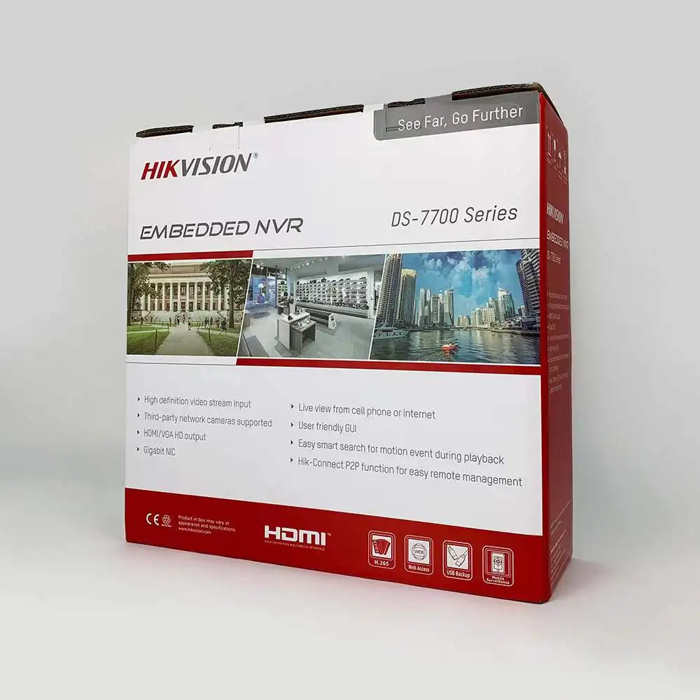 Hikvision Nvr Ds-7732Ni-K4 Versione Internazionale Per Fotocamere A 32 Canali Hik-Connect All'Ingrosso