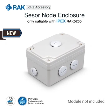

Sensor Node Enclosure for iPEX RAK5205 Tracker Board Module IP67 Rated Waterproof Outdoor IOT Industrial LoRa Accessories